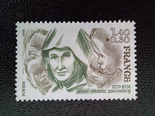 Timbre France Yt 2150 Soeur Anne-Marie Javouhey (1779-1851) 1981 ( 16412 )