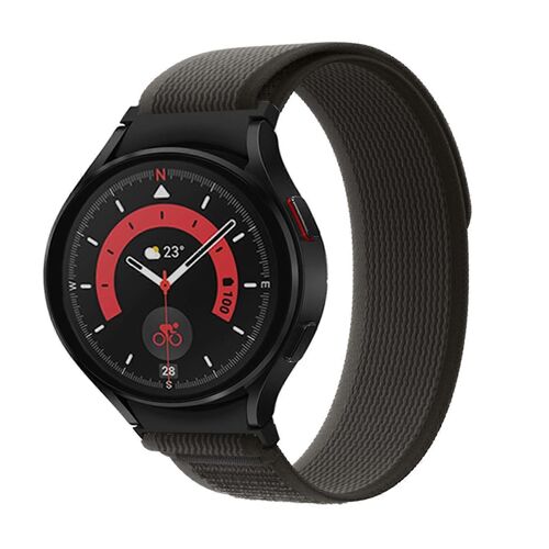 Pour Samsung Galaxy Watch 5 Pro / Watch4 Classic Loop Nylon Watch Band