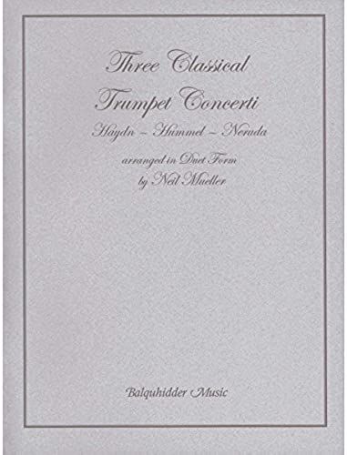 Carl Fischer Three Classic Trumpet Concertos Book