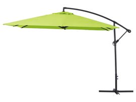 Parasol Jardin Déporté Alu Ilios 3 - Carré - 3 X3 M - Vert