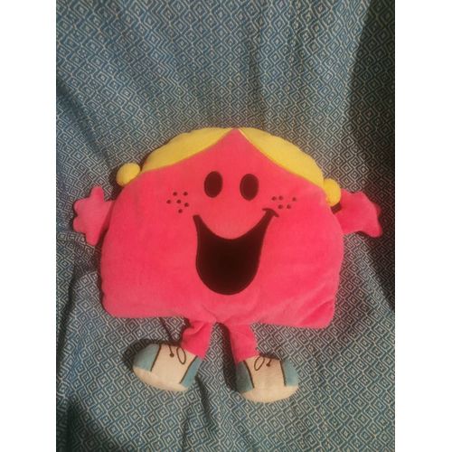 Doudou Peluche Madame Bavarde Billes Polystyrène