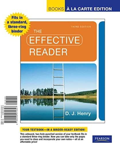The Effective Reader