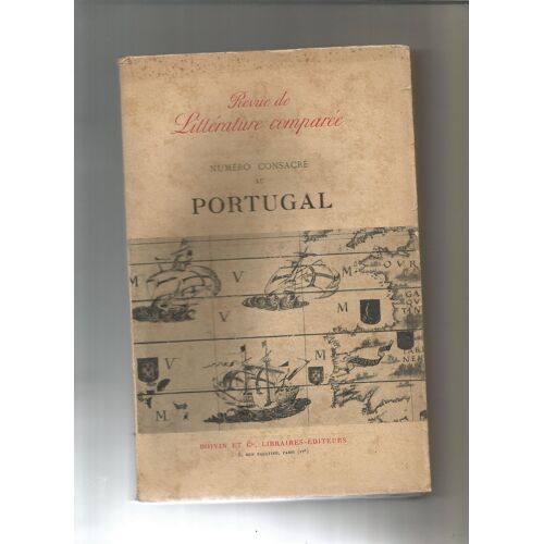 Revue De Littérature Comparée 69 Numéro Consacré Au Portugal