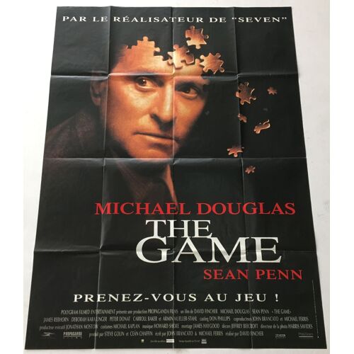 The Game - 1997 - Michael Douglas / Fincher - 116x156cm - Affiche Cinema Originale - Envoi Plié