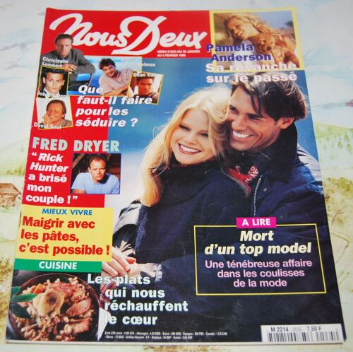 Nous Deux N 2535 Du 30 Janvier Au 5 Fevrier 1996 Pamela Anderson