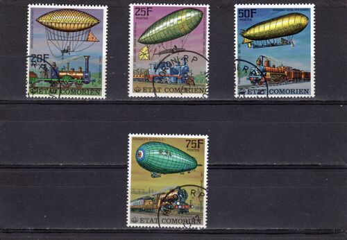 Timbres-Poste Des Comores (Dirigeables)