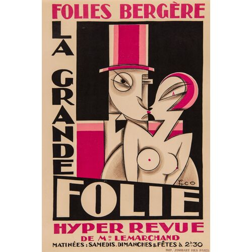 Affiche Les Folies Bergères