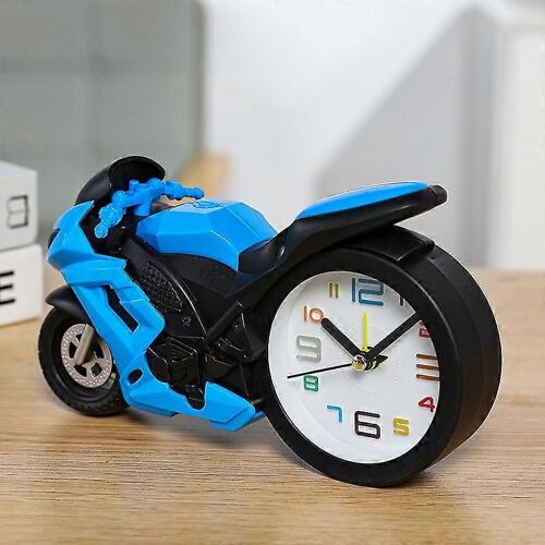 Réveil Moto Ornements Horloge Cadeau Enfant Créatif