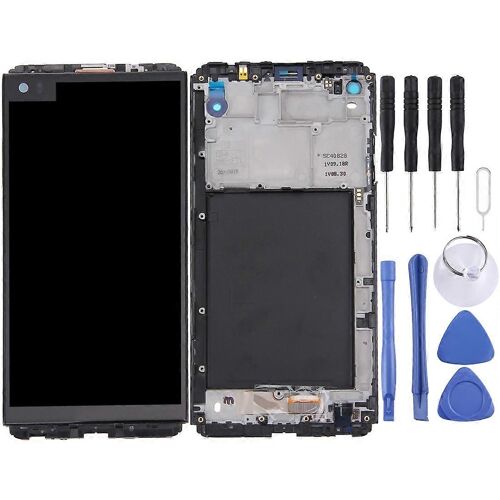 Écran Lcd Et Numériseur Ensemble Complet Avec Cadre Pour Lg V20 Vh990, H918, H910, Ls997, Us996, Vs995, F800l, F800s, F800k, H915, H910pr (Noir)