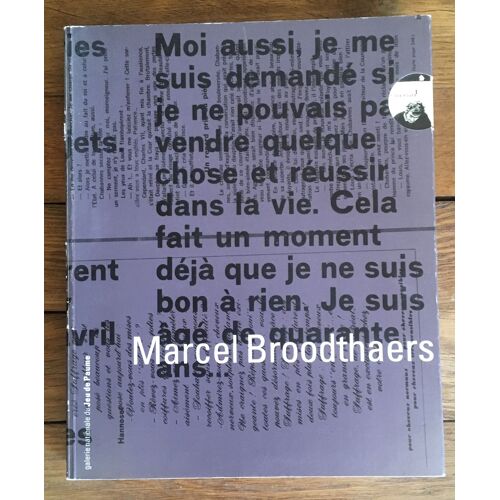 Marcel Broodthaers (Jeu De Paume)