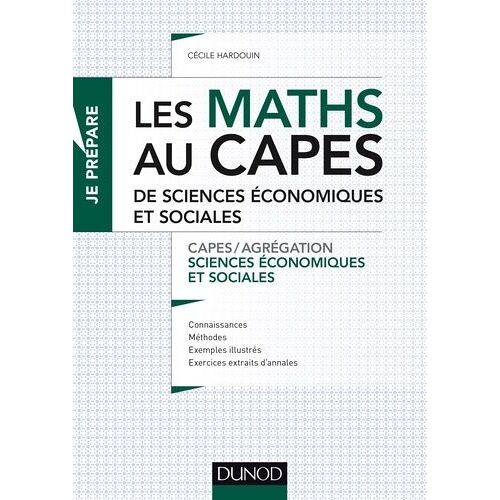 Les Maths Au Capes De Sciences Économiques Et Sociales - Capes/Agrégation Sciences Économiques Et Sociales
