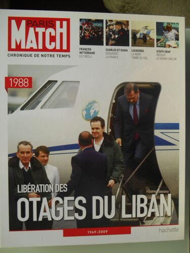 Paris Match Chronique De Notre Temps 1988 : Libération Des Otages Du Liban
