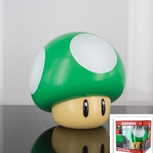 Super Mario Bros - Veilleuse 3d Icon 1up Mushroom 10 Cm