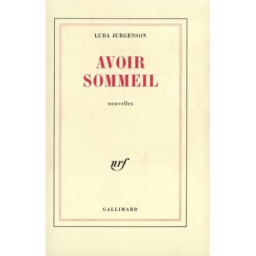 Avoir Sommeil