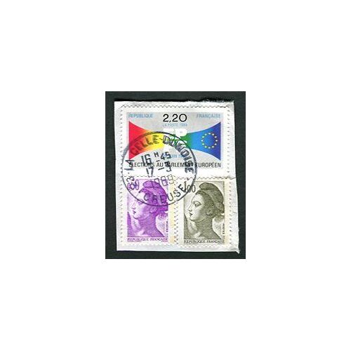 Lot De Timbres Oblitérés - " Elections Au Parlement Européen " + Marianne - 1989