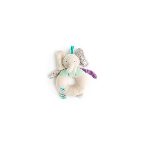 Doudou Hochet P'tit Bisou Aubert Élephant