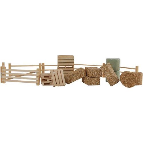 Set D'accessoires De Ferme - 19 Pièces 1:32