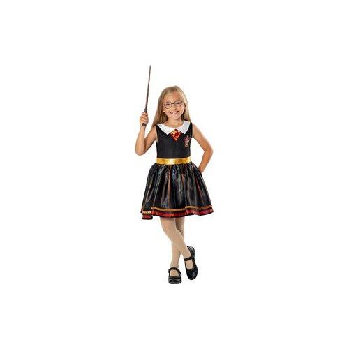 Deguisement Robe Luxe Hermione + Baguette + Lunettes Taille S 3-4