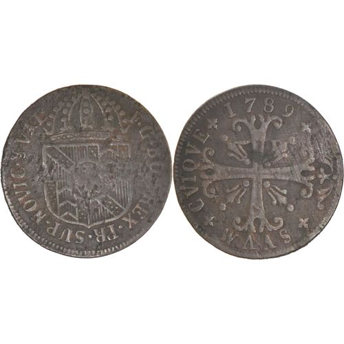 Suisse - Principauté De Neuchatel - 1789 - 1/2 Batzen - Frédéric-Guillaume Ii - 09-175