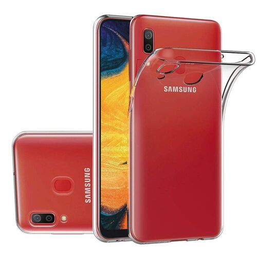 Coque Silicone Pour Samsung Galaxy A30 Sm-A305f 6.4" Gel Ultraslim Et Ajustement Parfait - Transparent