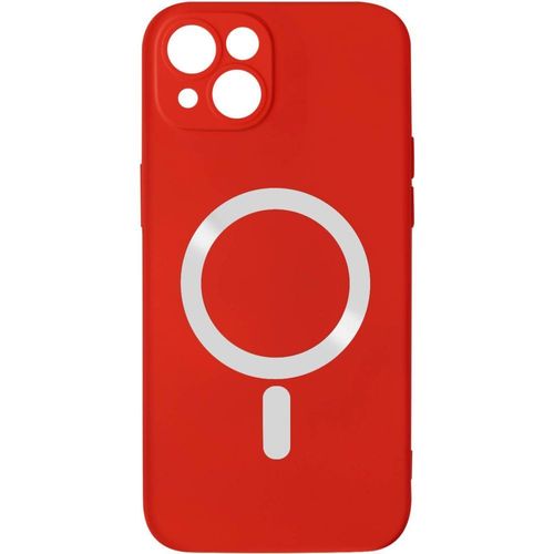 Coque Avizar Iphone 14 Plus Silicone Soft Touch Rouge