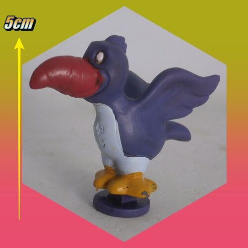 Figurine Les Oiseaux - Toucan Violet - 5cm
