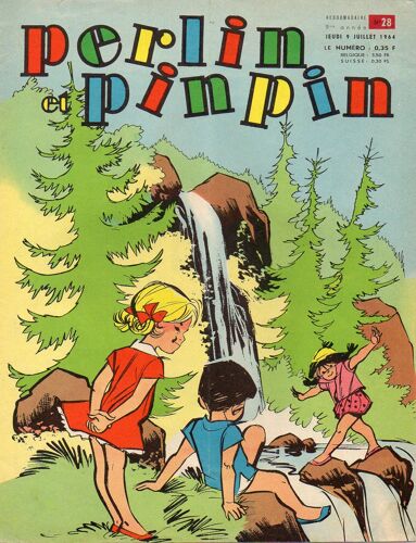 Perlin Et Pinpin 1964 Numéro 28