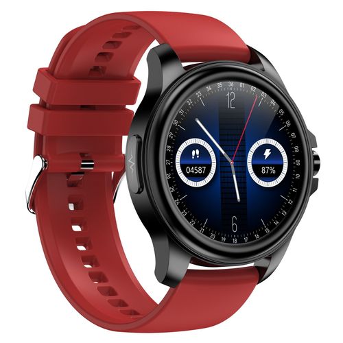 Montre Connectée Homme Femmes E89 - Montre À Écran Tactile Full Hd Avec Fonction De Surveillance De La Santé Et Plusieurs Modes Sportifs, Avec Étanchéité - Rouge