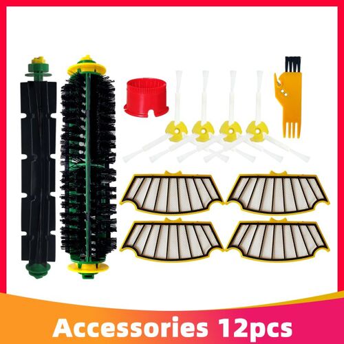 Kit de remplacement pour aspirateur robot iRobot Roomba série 500, avec filtre Hepa, brosse principale, 520, 529, 530, 540, 550, 560 May06105144