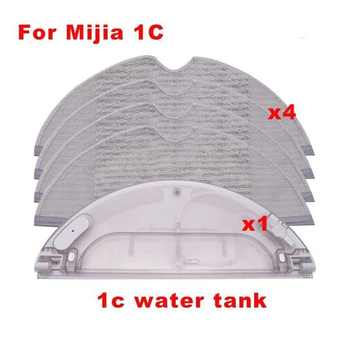Pièces de rechange pour aspirateur Xiaomi Mijia 1C, réservoir d'eau à commande électrique, support en tissu, accessoires