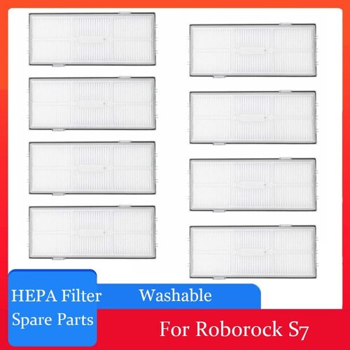 Pièces de rechange pour aspirateur Robot Xiaomi Roborock S7 / T7s Plus, filtres, accessoires lavables, filtre HEPA