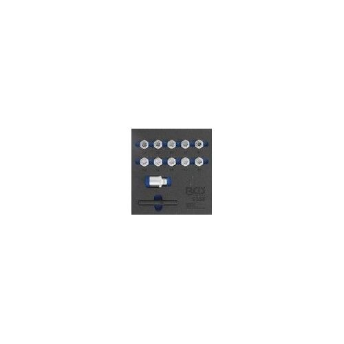 Jeu 12 pièces outils douilles réglage écrous jantes Mercedes Benz insert servante BGS TECHNIC