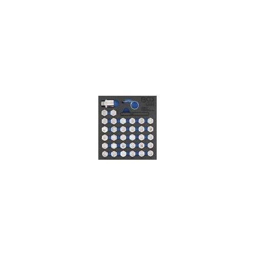Jeu 35 pièces outils douilles réglage écrous jantes Mercedes Benz insert servante BGS TECHNIC