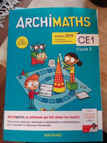 Archimaths Ce1 2019 - Fichier De L Eleve + Memo Des Maths - Specimen