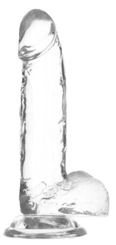 Crystal Addiction - Godemiché Transparent - 20 Cm