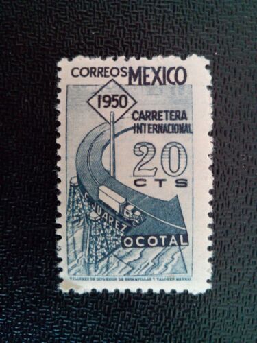 Timbre Mexique Yt 650 Symbole De La Construction 1950 ( 13412 )