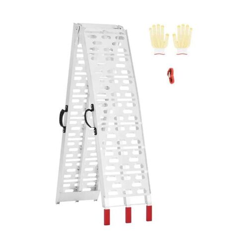 Rampe D'accès En Aluminium-Vevor-1 Pièce-Rampe De Chargement Pliable-340 Kg-Avec Poignées
