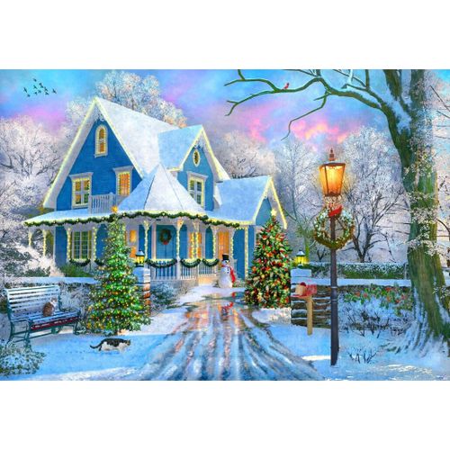 Christmas At Home - Puzzle 500 Pièces