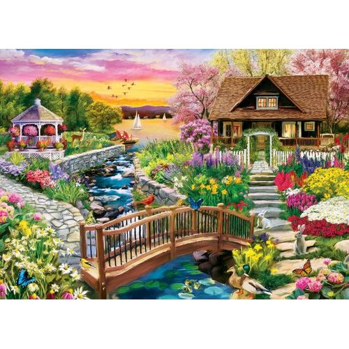 Printemps Sur La Côte - Puzzle 1000 Pièces