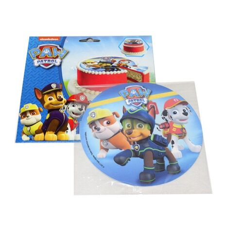 Disque En Sucre Paw Patrol ¿ 16 Cm