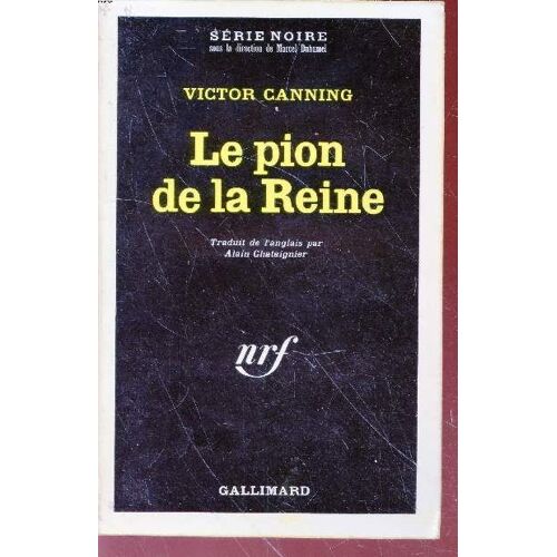 Le Pion De La Reine Collection Série Noire N°1415