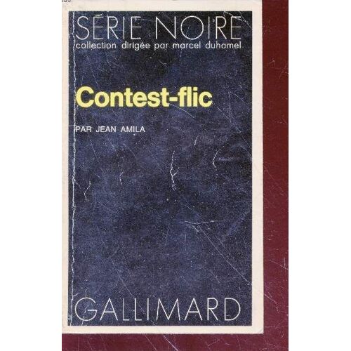 Contest-Flic Collection Série Noire N°1501