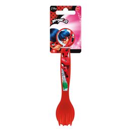 Couverts En Plastique Ladybug 16 Cm Taille Unique