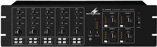 Table de mixage 4 zones Monacor PA-4040MPX