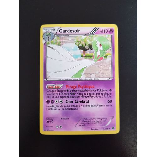 Gardevoir 57/99 Holo Noir Et Blanc Déstinées Futures Fr -