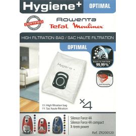 SACS ASPIRATEUR ROWENTA SILENCE FORCE ZR200520 X4