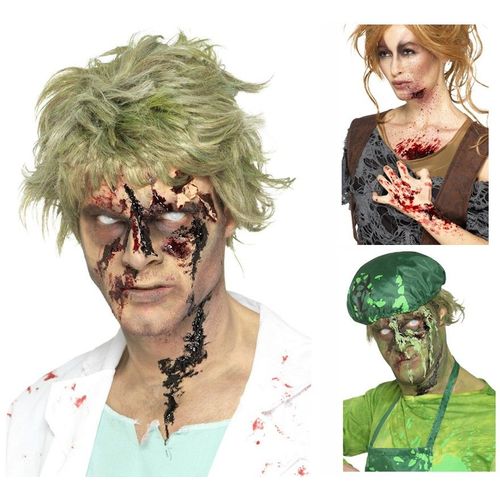 Sang Artificiel Coagulé En Plusieurs Couleurs 25 G (Couleur Vert)