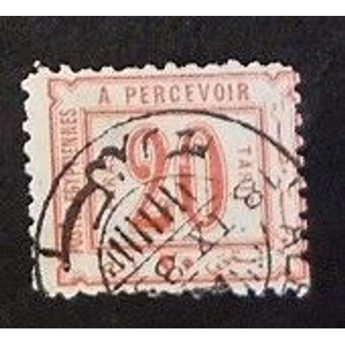 Egypte Taxe Oblitéré Y Et T N° 2 De 1884