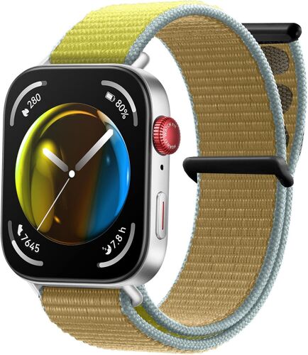 Bracelet En Nylon Pour Huawei Watch Fit 3 Bracelet,Bracelet De Montre En Nylon Souple Et Respirant Bracelet De Remplacement Sport Réglable Pour Huawei Fit 3 Bracelet Femme Homme¿Ca[Let9134595]