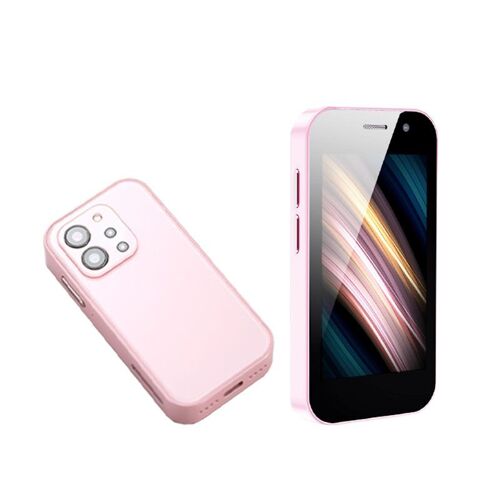 XS15 PRO 4G Mini Smartphone 3,0 pouces Android 9.0 Quad-core RAM 2Go ROM 16Go 2000mAh Face ID Double SIM Rose